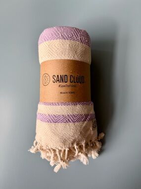 Sand Cloud Beach Towel - Lavendar NWT